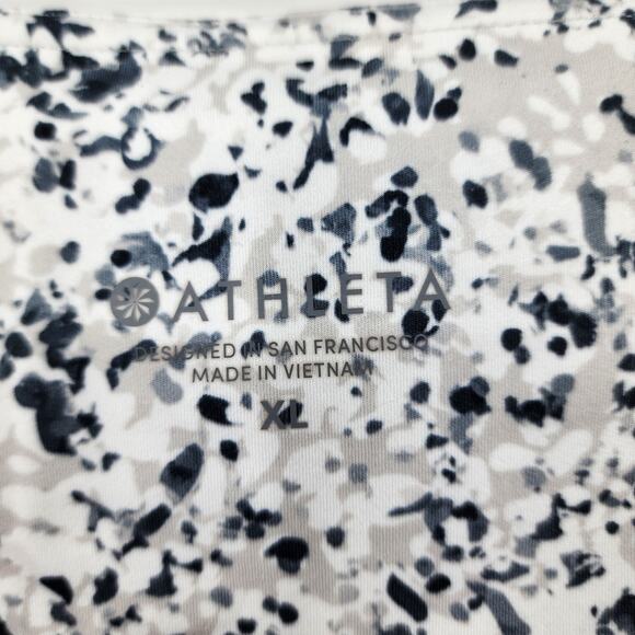 Athleta Sandstone Salutation 7/8 Length Workout Butter Soft Leggings Size XL - Picture 4 of 6